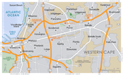 northern suburbs map