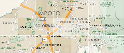 Limpopo Search by Map