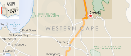 citrusdal map