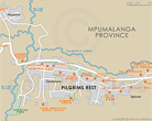 Street Pilgrims Rest Level Map