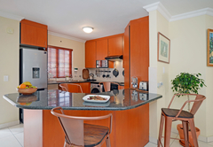 Open plan kitchen