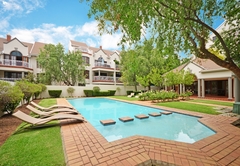 Swimming pool and garden