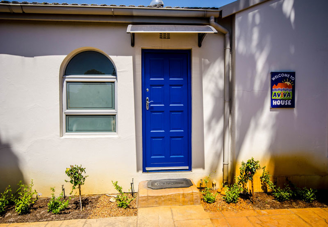 Front Door to guest house