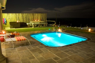 Pool and braai area 