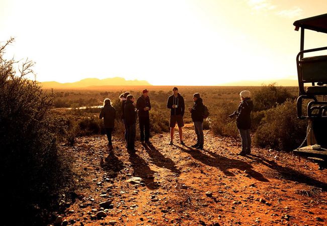 At Berluda Farmhouse in Oudtshoorn