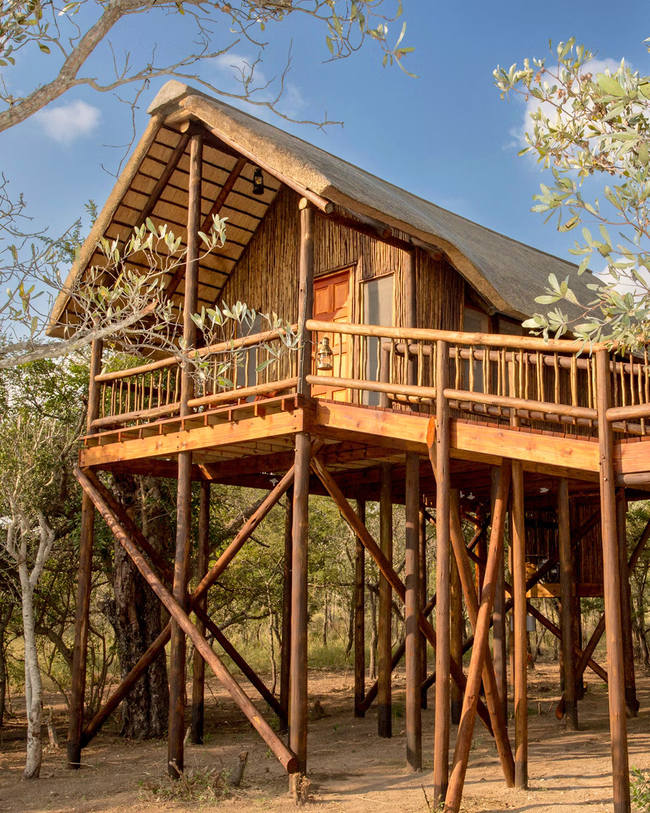 Kudu Tree House with Kitchen and Boma