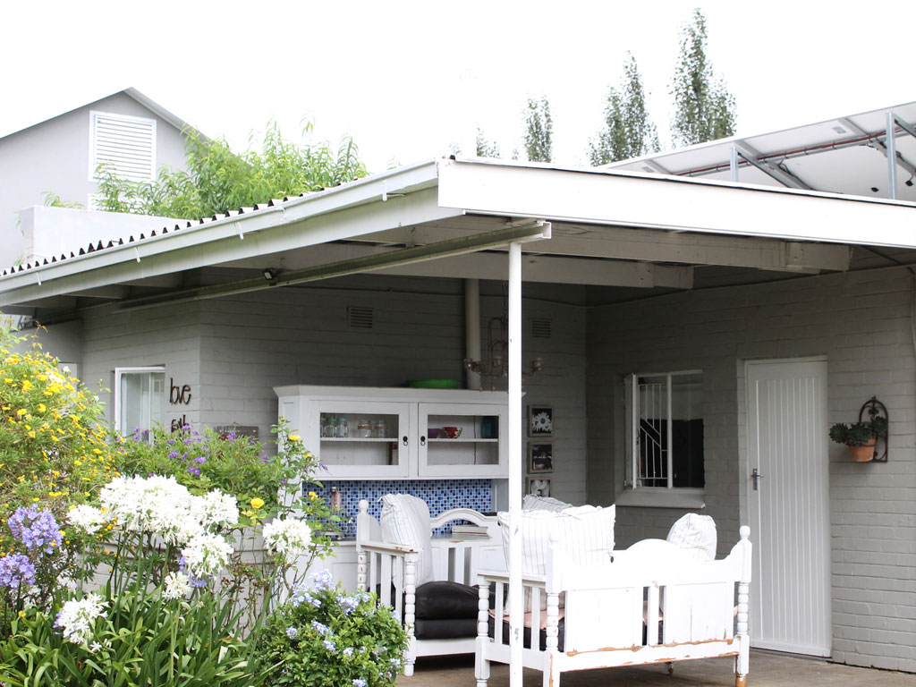 Solar provide cottages with electricity during loadshedding