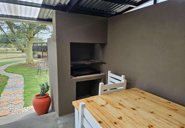 Patio with Braai