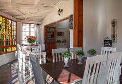 Guest dining area