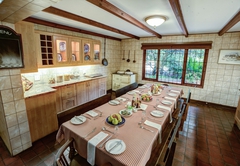 Guest dining area