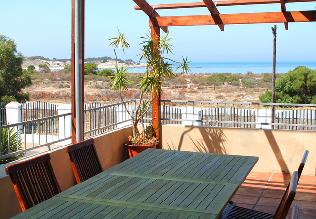 Terrace with sea view