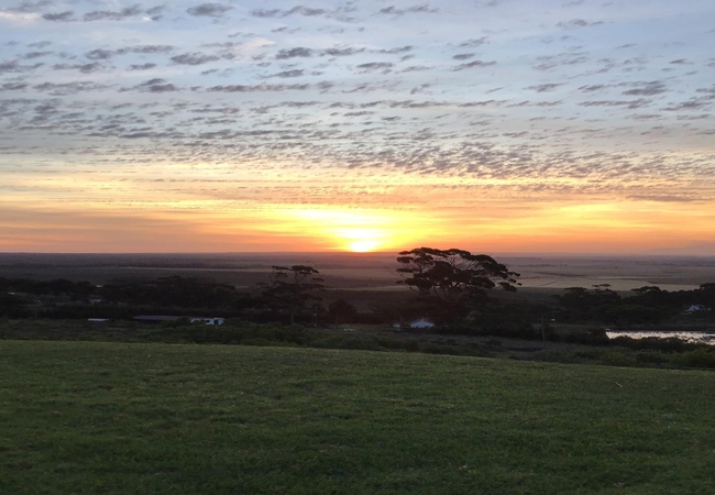 Sunsets from the Lawn