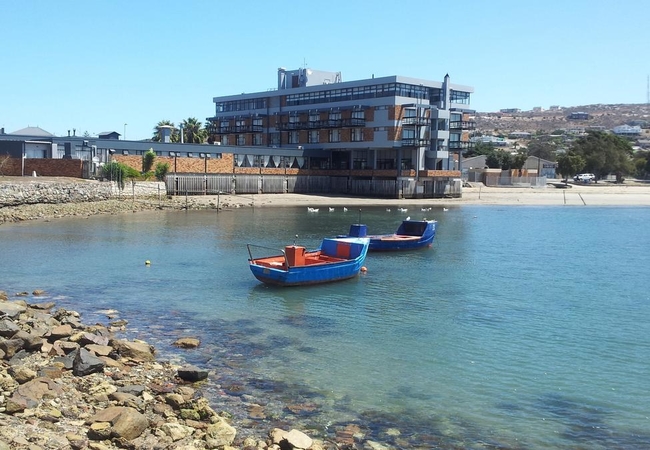 Sea view of hotel