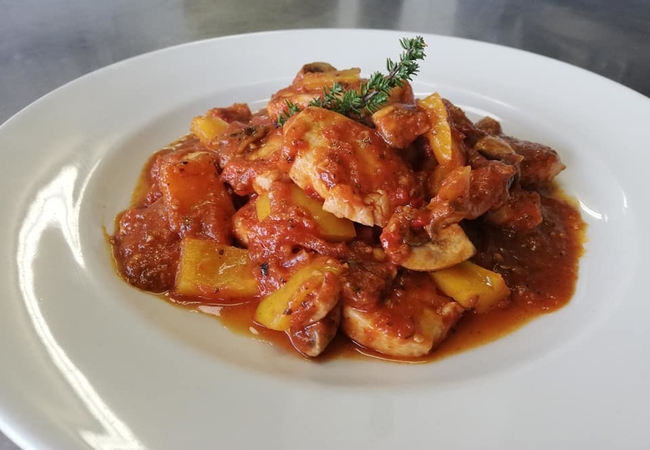 Skinny chicken Cacciatore