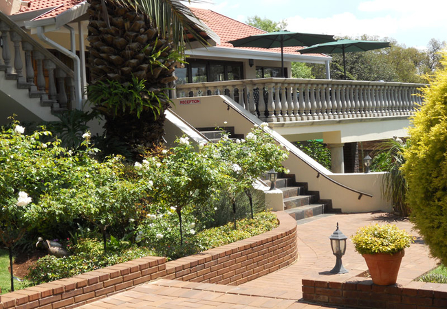 View of Guest House Patio