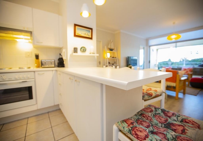 Kitchen with views