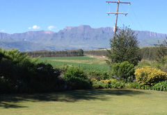 View of the mountains