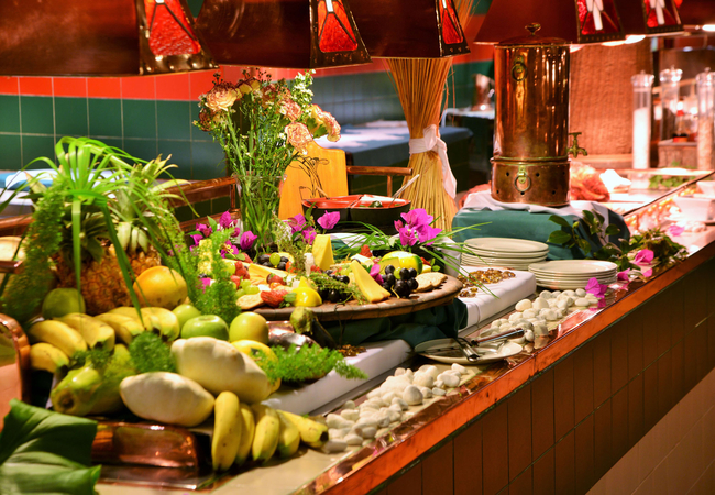 Guest dining area