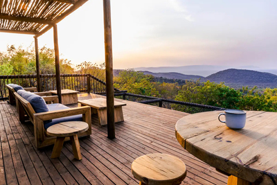 Tented Log Cabin at Thaba eNtle