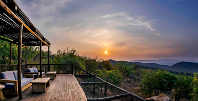 Tented Log Cabin at Thaba eNtle