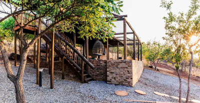 Tented Log Cabin at Thaba eNtle