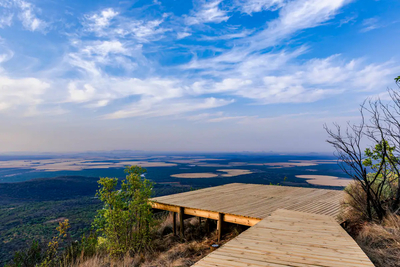 Tented Log Cabin at Thaba eNtle