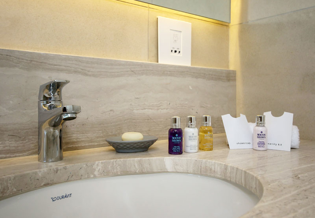 Luxurious guest amenities