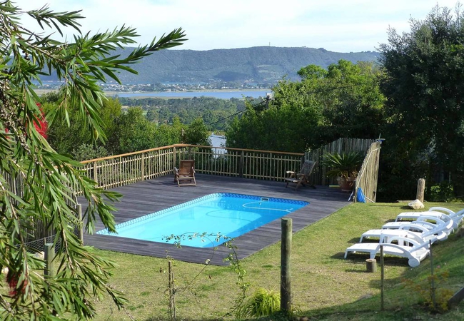 Swimming pool and views