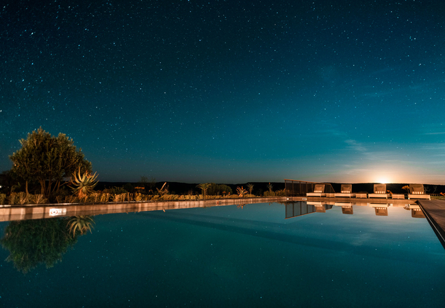 Pool at Night