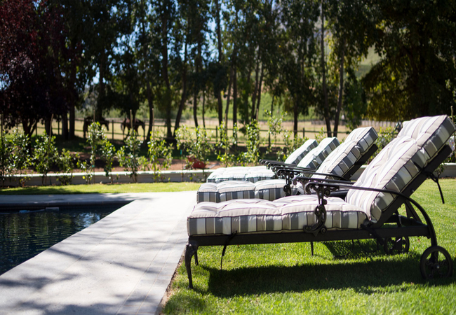 Laze by the pool