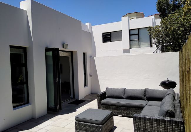 Patio with outdoor seating