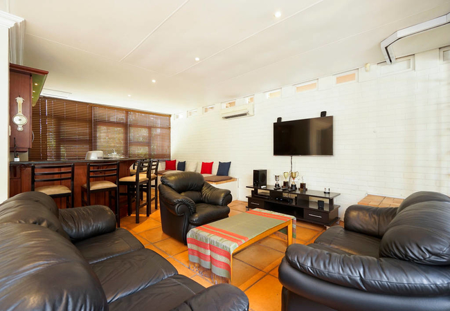 Living room and indoor pub