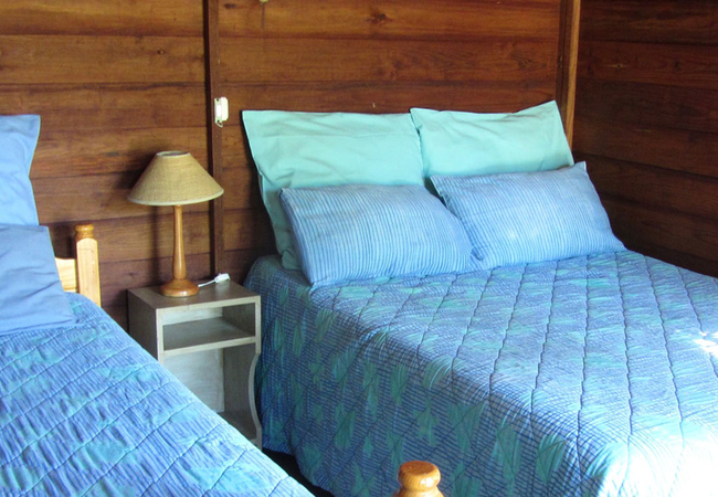 3 sleeper en-suite wooden cabin