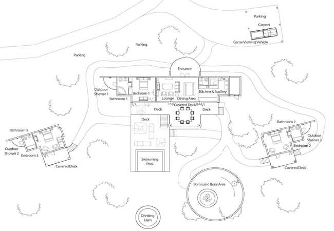 Warthog Lodge Floor Plan