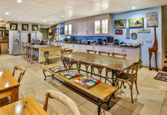 Guest dining area