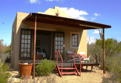 View of chalets